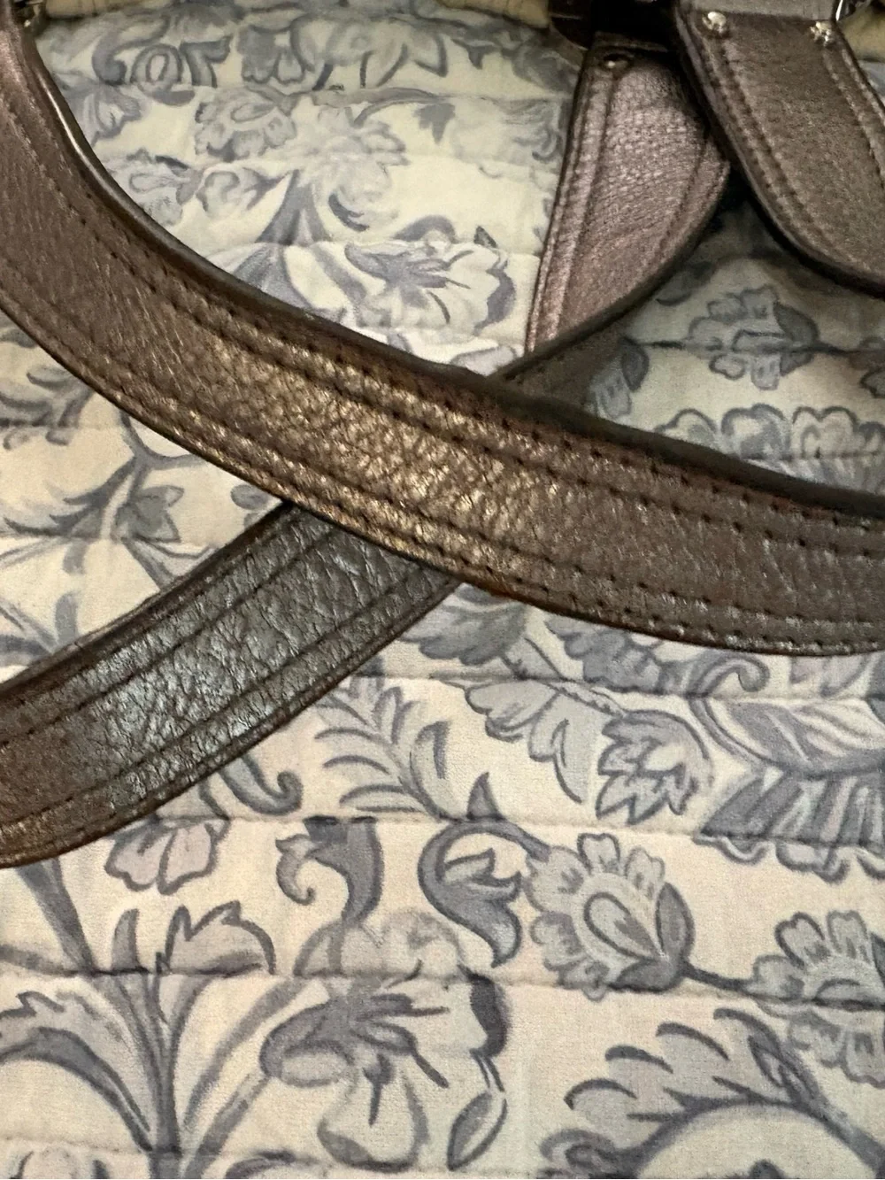 B. Makowsky Leather Hobo Bag